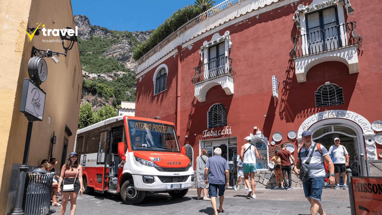 Bờ biển Amalfi thiên nhiên hoang sơ 