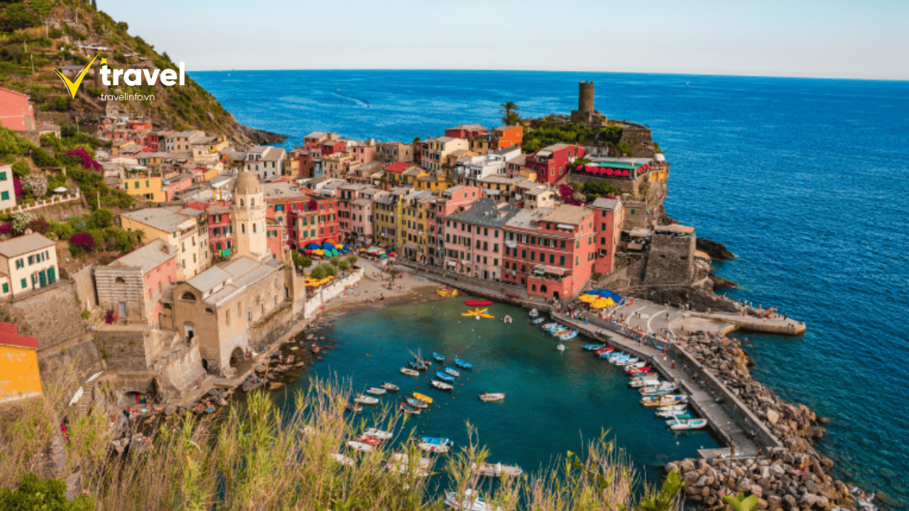 Vernazza ngôi làng đẹp nhất ở Ý