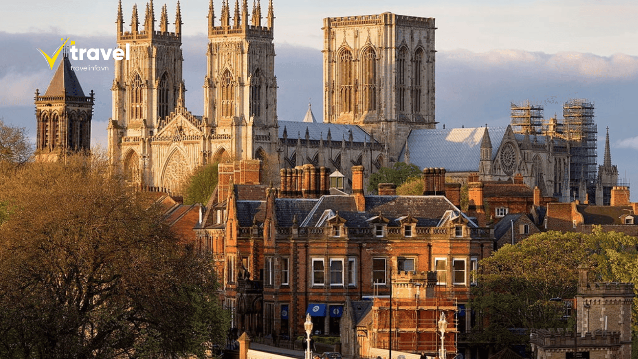 Nằm ở phía Bắc nước Anh, Thành York