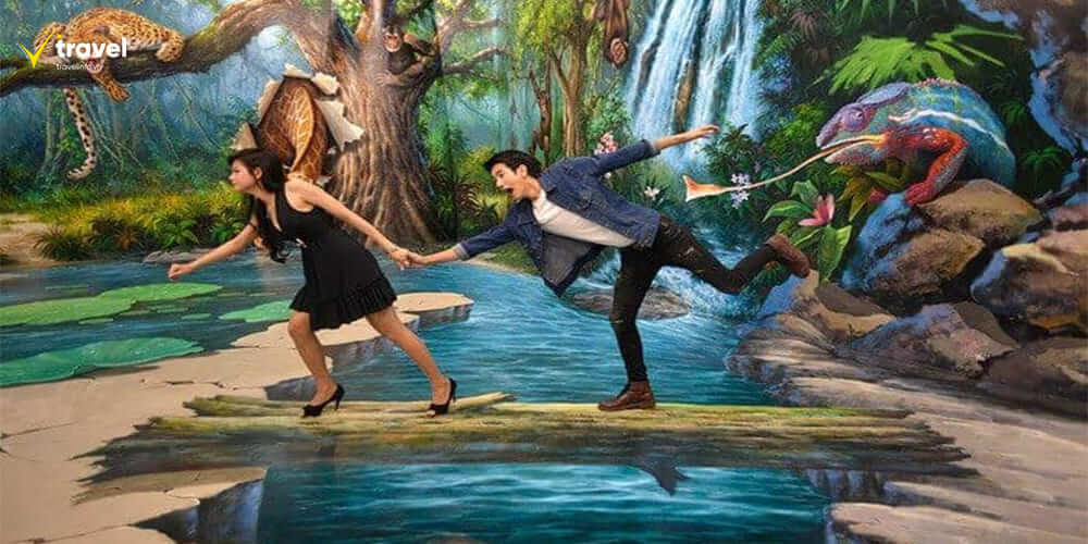Bảo tàng Art In Paradise Pattaya – Thế giới ảo ảnh 3D sống động