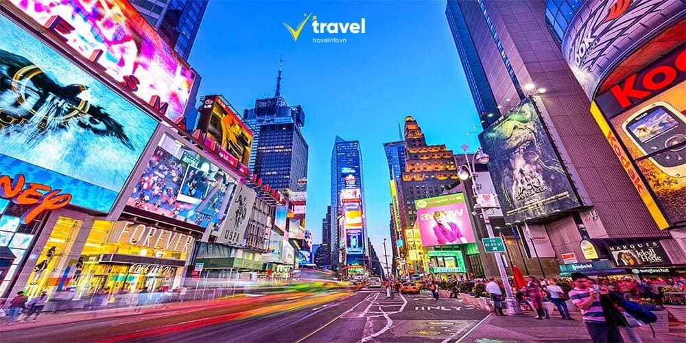 Times Square – Trái tim rực rỡ của New York