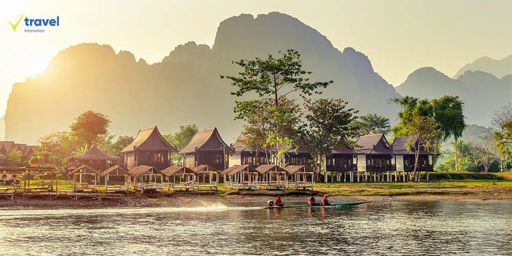 Thị trấn Vang Vieng – Thiên đường cho người thích mạo hiểm