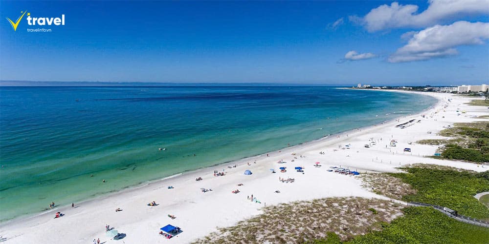 Bãi biển Siesta Key – Thiên đường nghỉ dưỡng ở Florida