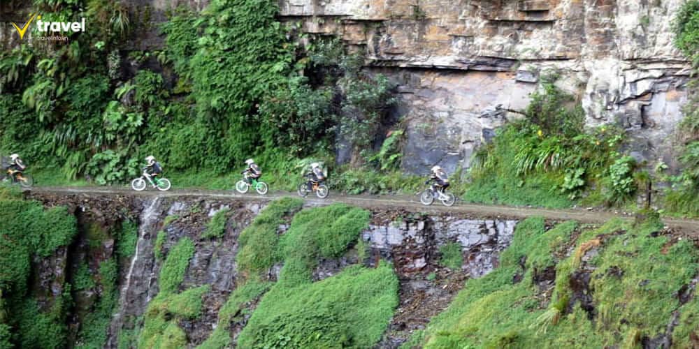 Con đường North Yungas – “Con đường tử thần” đầy thách thức