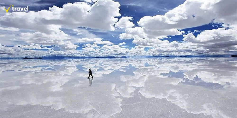 Cánh đồng muối Salar de Uyuni – Tấm gương khổng lồ của thiên nhiên