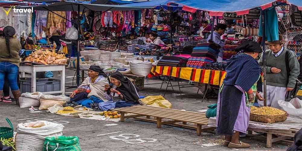 Chợ Otavalo – Trung tâm văn hóa bản địa sôi động của Ecuador