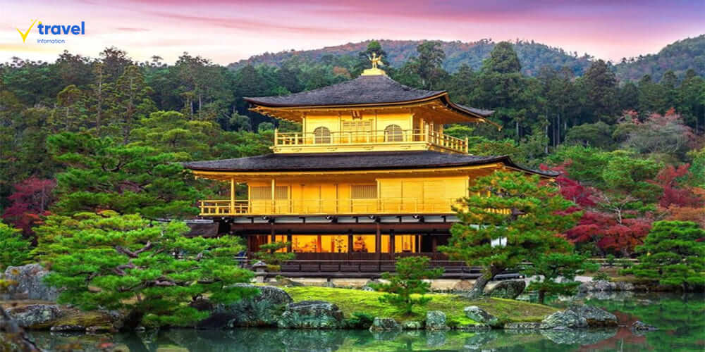 Đền Kinkaku-ji – Vẻ đẹp vàng son giữa cố đô Kyoto