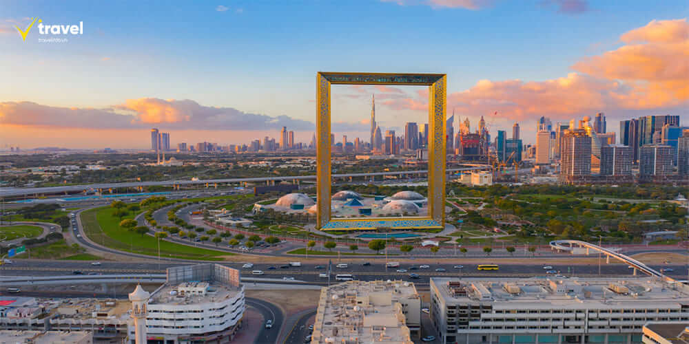 Dubai Frame – Biểu Tượng Kết Nối Quá Khứ Và Tương La