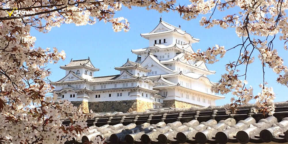 Lâu đài Himeji – Viên ngọc trắng của kiến trúc Nhật Bản