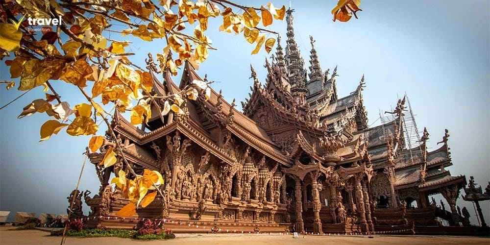 The Sanctuary of Truth – Tuyệt tác kiến trúc gỗ tại Pattaya