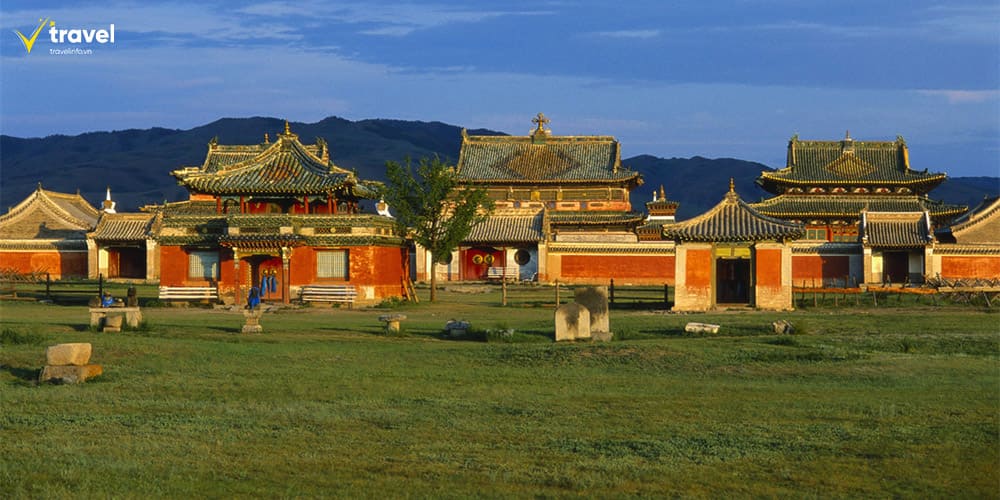 Tu viện Phật giáo Erdene-Zuu – Linh thiêng giữa thảo nguyên