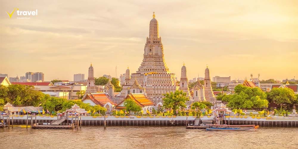 Wat Arun – Biểu tượng văn hóa tôn giáo rực rỡ bên dòng sông Chao Phraya