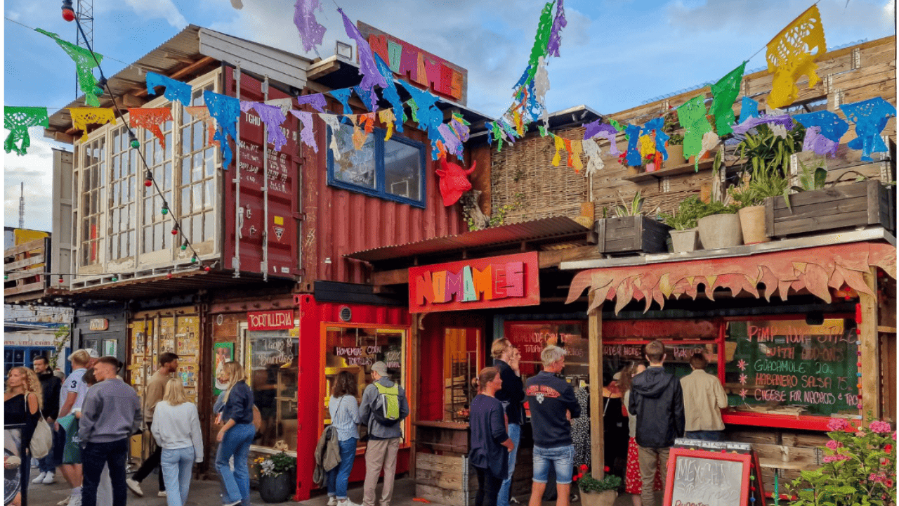 Phố Copenhagen -trung tâm hành chính của Đan Mạch