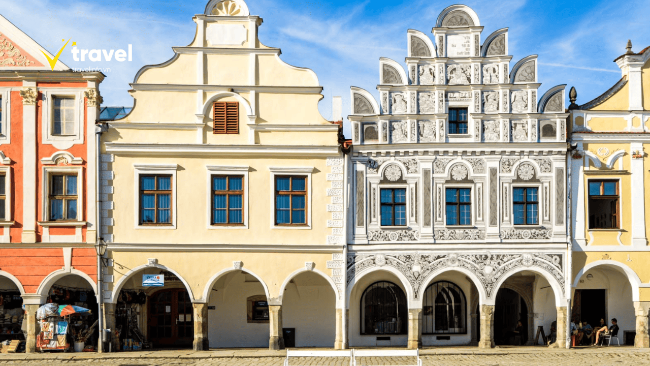 Telč sở hữu quảng trường đẹp nhất Cộng hòa Séc