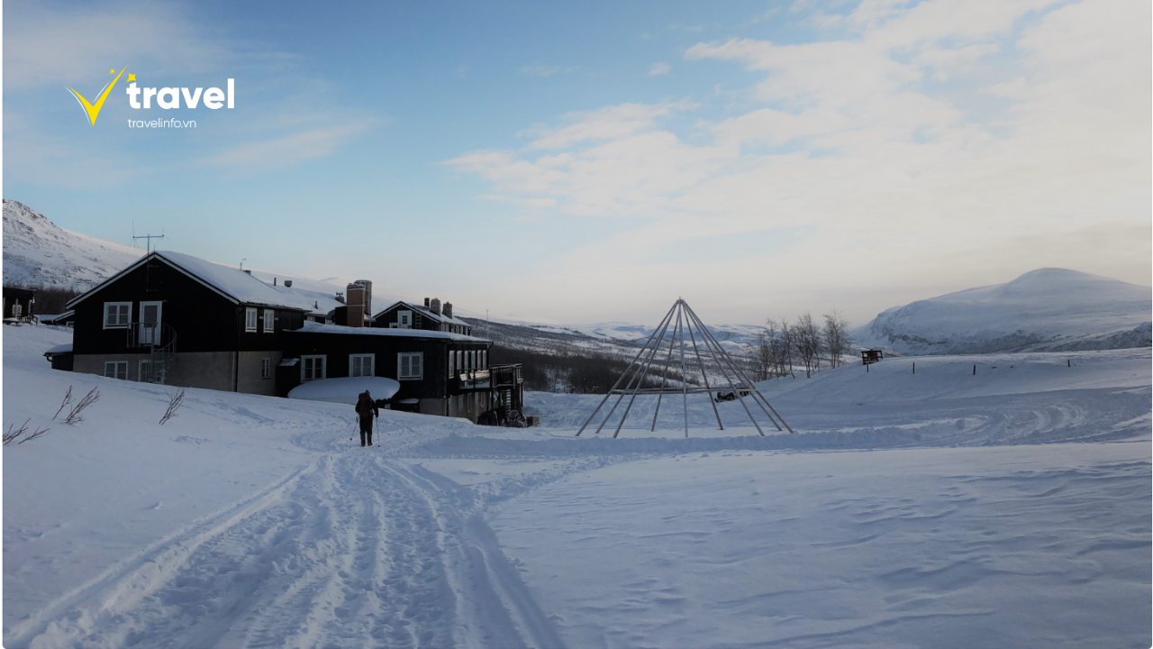Núi Kebnekaise tọa lạc tại vùng Lapland, phía Bắc Thụy Điển
