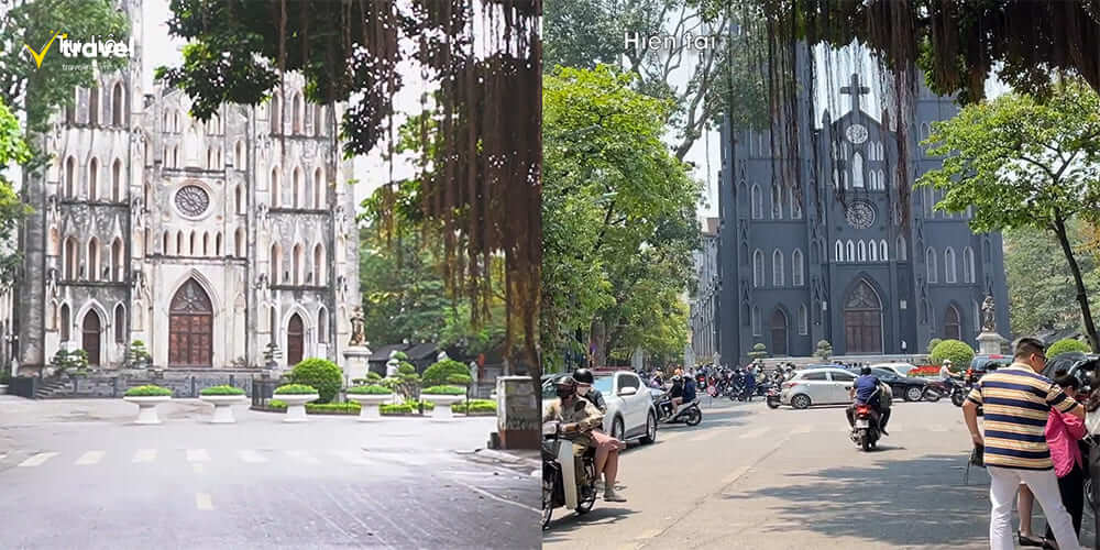 Phố Nhà Thờ – Góc Nhìn Rộng Với Backdrop Hoàn Hảo