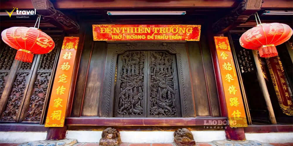 Đền Thiên Trường – Trung tâm của quần thể