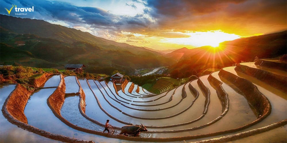 Mùa nước đổ – Bức tranh gương soi của thiên nhiên